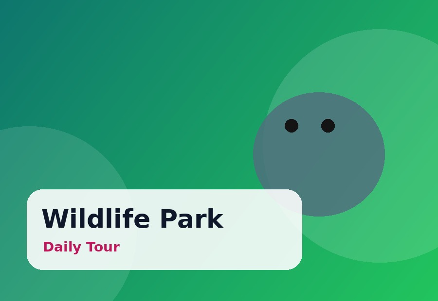 Kemer Wildlife Park Family Tour